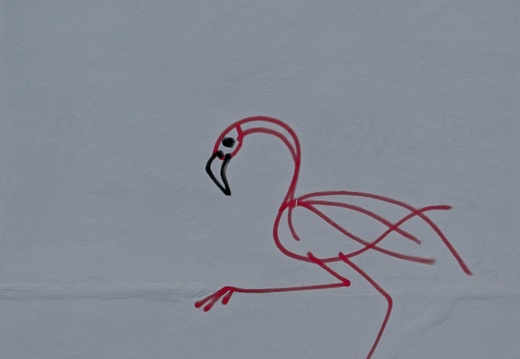 Flamingo by Harald Naegeli